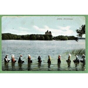 Vintage Postcard -Skane Heckeberga Sweden - PC060